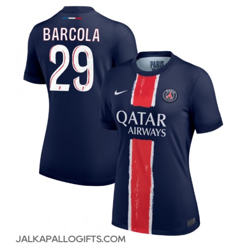 Paris Saint-Germain Bradley Barcola #29 Kotipaita Naiset 2024-25 Lyhythihainen